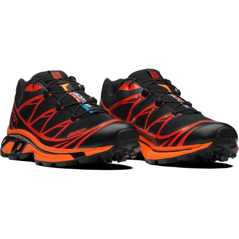 Black / Orange Salomon Xt-6 Women's Sneakers | PH 84095Q